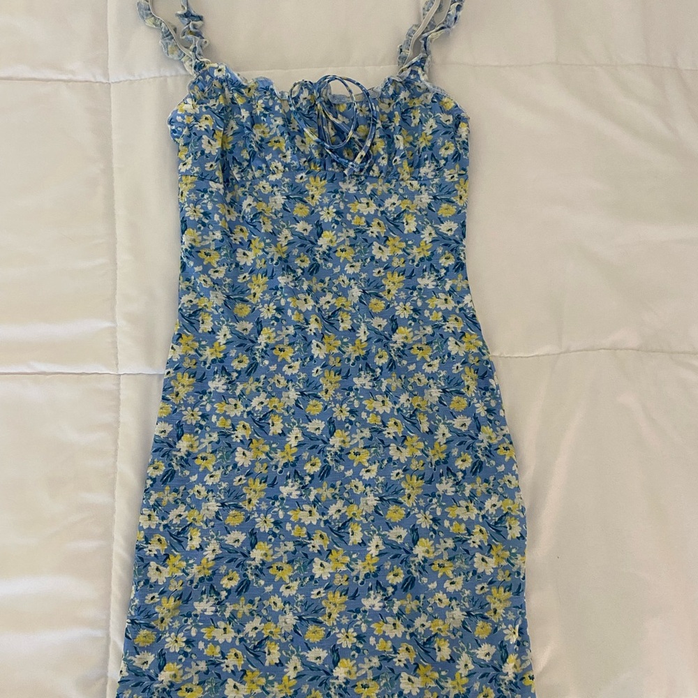 shein floral dress